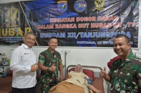 HUT HUBAD ke 77, Gelar Donor Darah di PMI