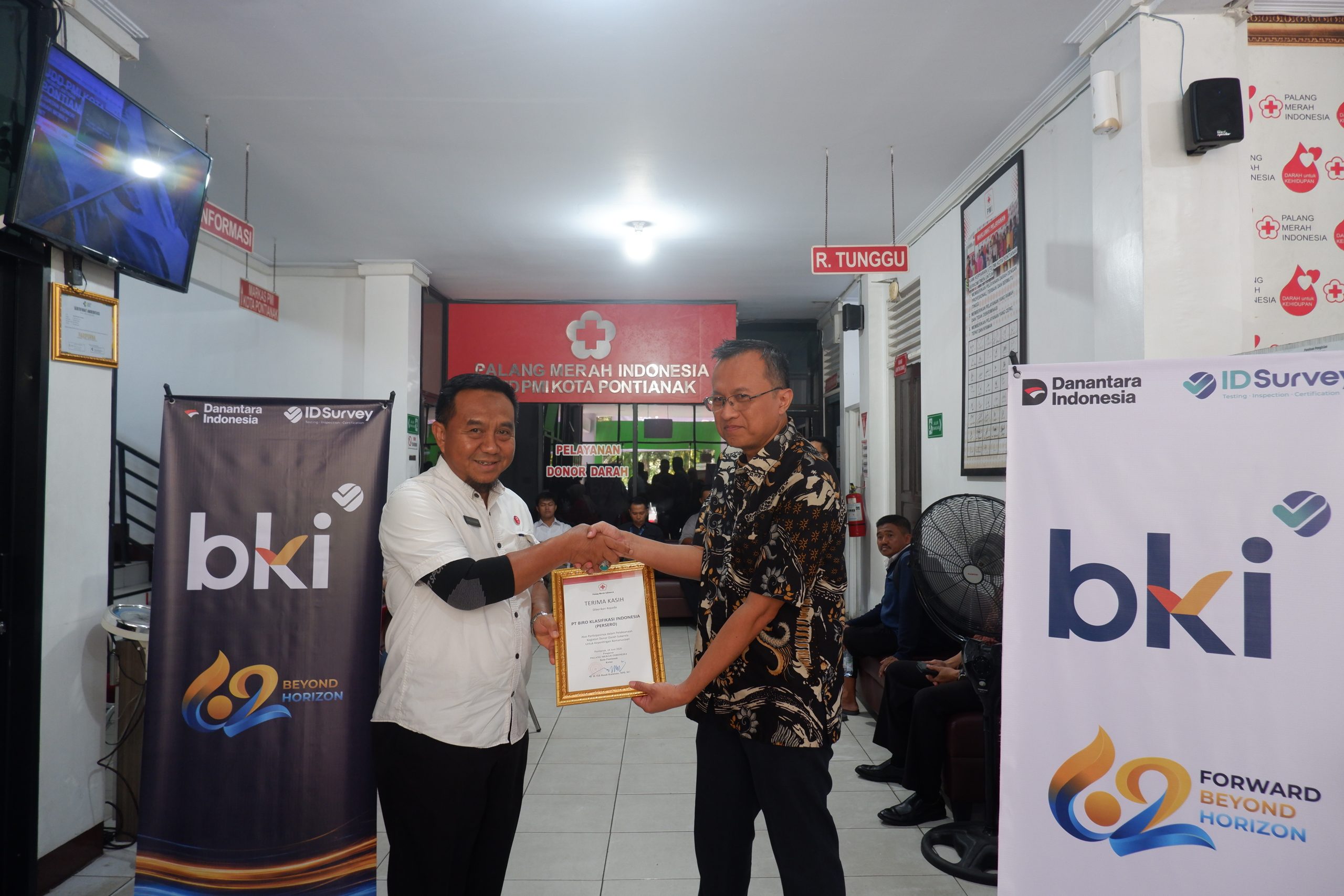 Donor Darah dalam Rangka Memperingati HUT PT.BKI (Persero) Ke-62 Tahun 2026 di PMI Kota Pontianak